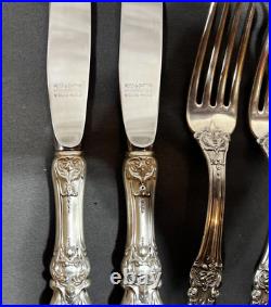 Vintage Reed & Barton Francis 2x Knives Dinner Forks & Teaspoons 8x Salad Forks