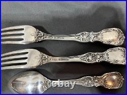 Vintage Reed & Barton Francis 2x Knives Dinner Forks & Teaspoons 8x Salad Forks