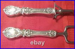 Vintage Reed & Barton Francis I Sterling Silver Carving Set, 3 Pieces, 245g