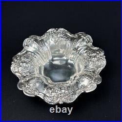 Vintage Reed & Barton Francis I X569F Sterling Silver Fruit Footed Dish Bowl