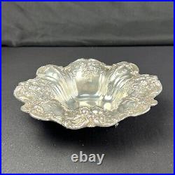 Vintage Reed & Barton Francis I X569F Sterling Silver Fruit Footed Dish Bowl