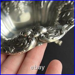 Vintage Reed & Barton Francis I X569F Sterling Silver Fruit Footed Dish Bowl