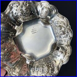 Vintage Reed & Barton Francis I X569F Sterling Silver Fruit Footed Dish Bowl