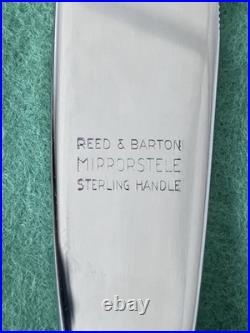 Vintage Reed & Barton Francis Sterling Silver Flatware 6pc Setting withCloth Pouch