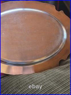 Vintage Reed & Barton King Francis 1676 Pattern 19 Silver Plate Oval Platter