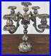 Vintage Reed & Barton King Francis 5-Light Silverplate Candelabra 1630 Rare
