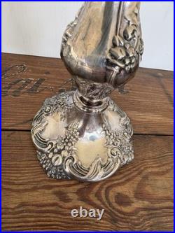Vintage Reed & Barton King Francis 5-Light Silverplate Candelabra 1630 Rare