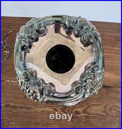 Vintage Reed & Barton King Francis 5-Light Silverplate Candelabra 1630 Rare