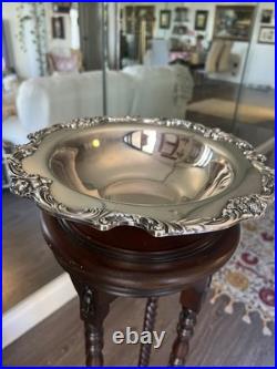 Vintage Reed & Barton King Francis Silverplate Serving Bowl Model 1671 Ornate