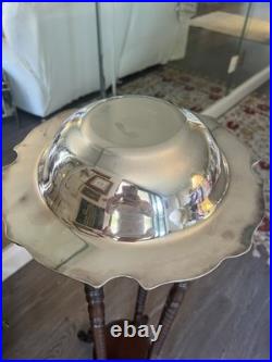 Vintage Reed & Barton King Francis Silverplate Serving Bowl Model 1671 Ornate