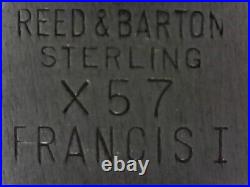 Vintage Reed & Barton Sterling Silver Francis I Toothpick Holder