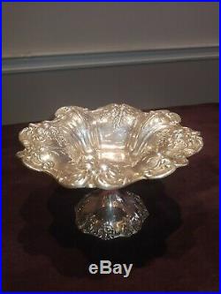 Vintage Reed & Barton sterling silver FRANCIS I footed compote X568 NR
