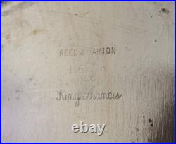 Vintage Reed and Barton King Francis 1676 Silver Plate Oval Tray Platter