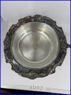 Vintage Reed and Barton King Francis Silver Plate Chafing Dish RARE