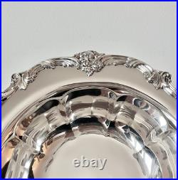 Vintage Reed and Barton King Francis Silver Plated 12 X 4 Footed Bowl #1694