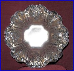 Vintage Sterling Silver 8 Bon Bon Bowl Francis I by REED & BARTON