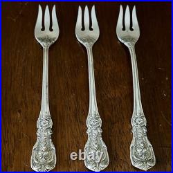 Vintage Sterling Silver Francis 1 Cocktail Forks by Reed & Barton Set of 3