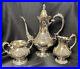 Vtg RARE King Francis by Reed & Barton Silverplate Coffee Service MCM 1975