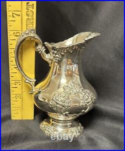 Vtg RARE King Francis by Reed & Barton Silverplate Coffee Service MCM 1975