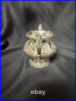 Vtg RARE King Francis by Reed & Barton Silverplate Coffee Service MCM 1975