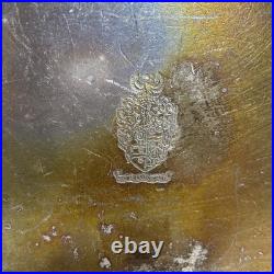 Vtg Reed & Barton Sir Francis Drake Silver Soldered Serving Tray Platter 14x9.5