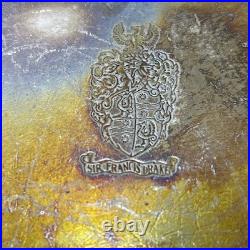 Vtg Reed & Barton Sir Francis Drake Silver Soldered Serving Tray Platter 14x9.5