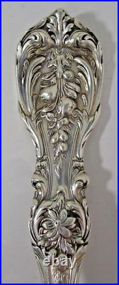 Vtg Reed & Barton Sterling Francis I Pierced Serving Spoon & Fork No Mono