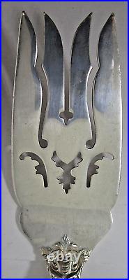 Vtg Reed & Barton Sterling Francis I Pierced Serving Spoon & Fork No Mono