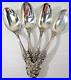 Vtg Vintage Reed & Barton Sterling Francis I 4 Espresso/demitasse Spoons No Mono