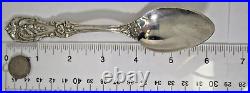 Vtg Vintage Reed & Barton Sterling Francis I 4 Tea Spoons No Mono