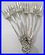 Vtg Vintage Reed & Barton Sterling Francis I 6 Cocktail Forks No Mono